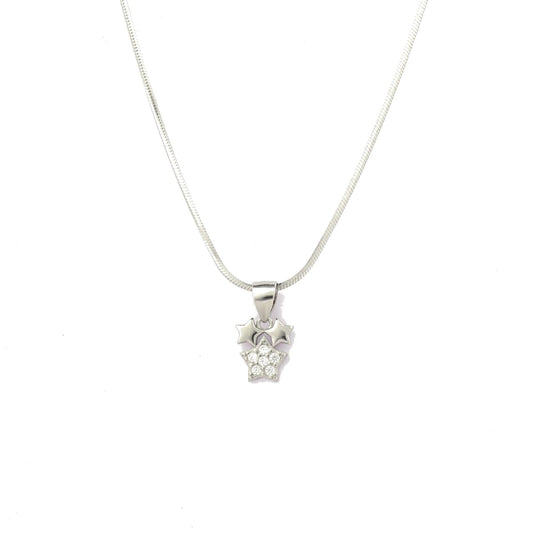 Silver star chain