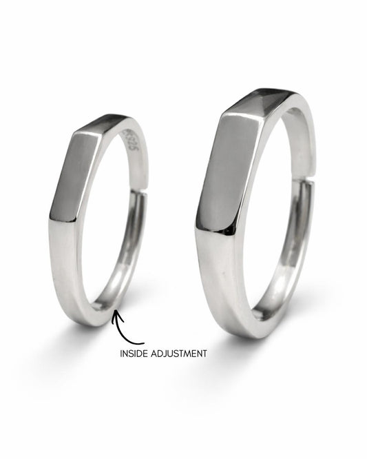 Luminous Rings - Adjustable Light casting couple rings
